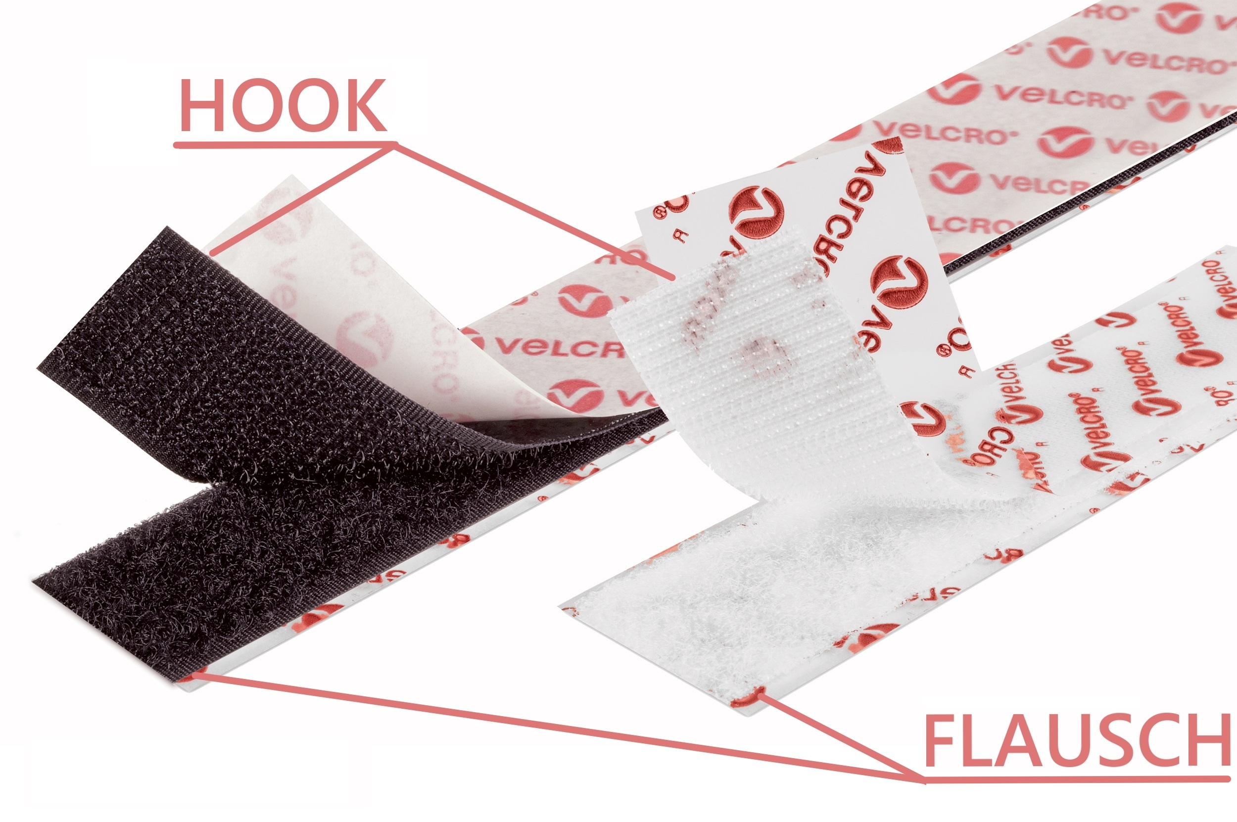 VELCRO® PS14hook,flausch